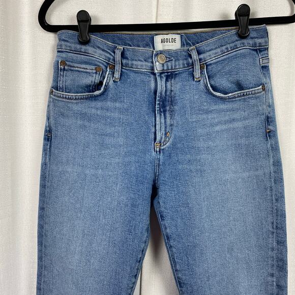 Agolde Toni Straight Leg Jeans Sz.27 - Picture 5 of 12